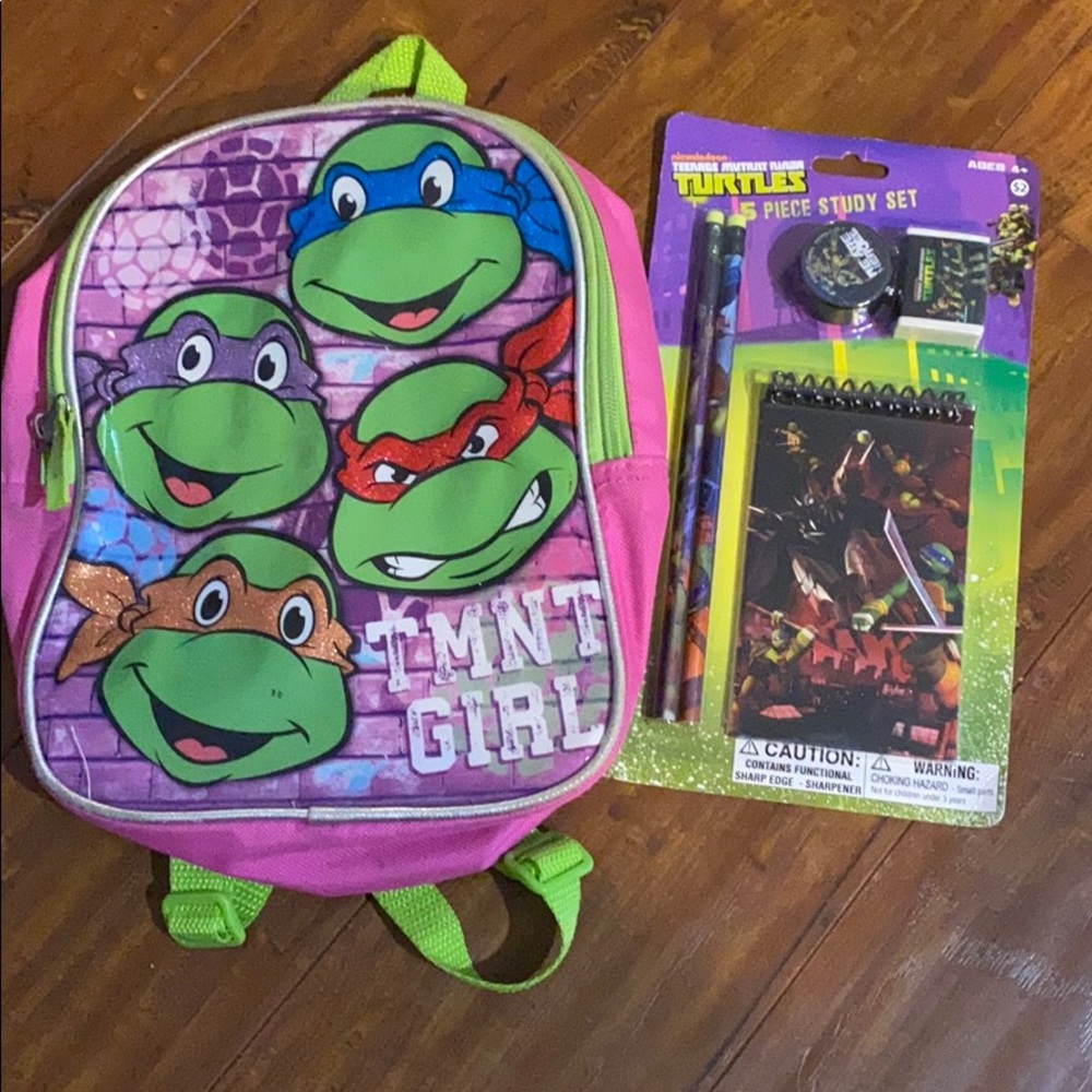 TMNT Teenage Mutant Ninja Turtles backpack +